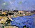 The Bay of lEstaque and Saint Henri Paul Cezanne